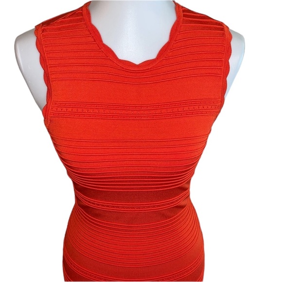 ARC Chloe Bodycon Dress Red Size Medium NWT - Picture 5 of 17